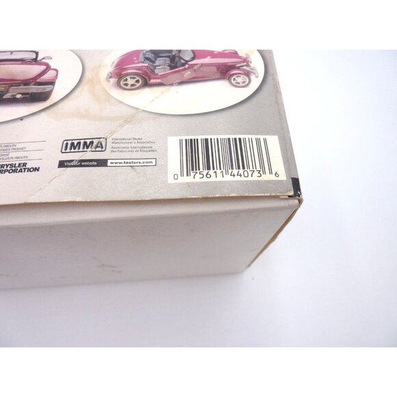 Testors Silver Series Plymouth Prowler Metal Body Model Kit 1:24 440073 w/box - Picture 12 of 13